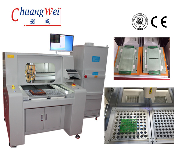 CNC Router Machine for PCB,PCB Router Cutting Machine For Tab - Routed PCBA Depaneling Solution,CW-F04