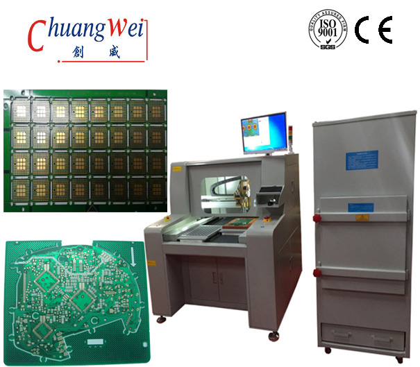 Auto Routing Bit Checker PCB Router Machine with Manipulator Repeatability ±0.02mm,CW-F04