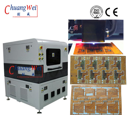Cutting FPC - PCB Laser Depaneling Machine with CE Certification,CWVC-5L