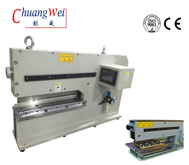PCB Separator Pcb V Cut Machine With Pneumatically Driven / Electromagnetic Valve Control,CWVC-480