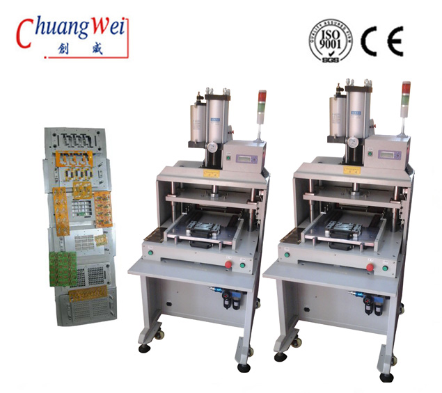 Pcb Depaneling Machine With Moveable Lower Die, High Efficiency Fpc / Pcb Punch Mold,CWPE