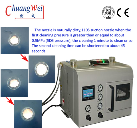 SMT Automatic Nozzle High Pressure Water Cleaning Machine