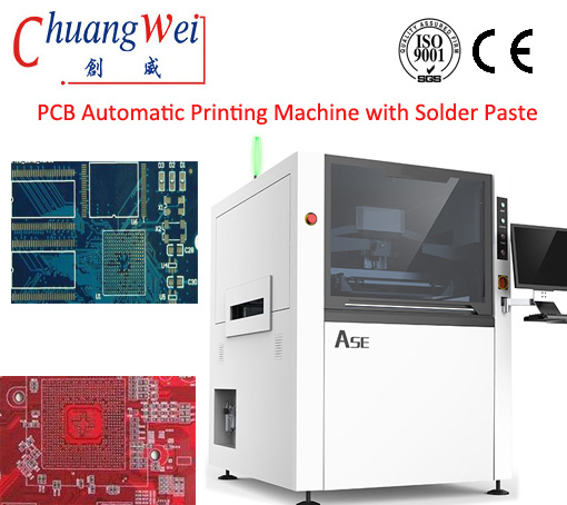 Printing Solder Paste Onto Aluminum PCB's - Mesh Screen and Metal Stencil,CW-ASE