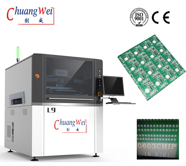 Motor Control SMT Printer PCB Assembly Equipment with Side Clamping Vacuum,CW-L9