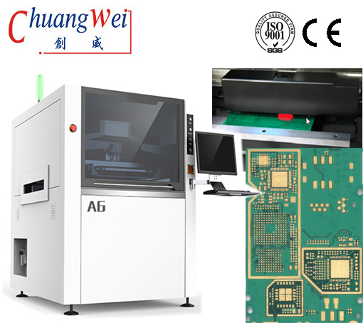 Process of SMT Solder Paste Printing,Solder Paste SMT Screen Printing,CW-A6