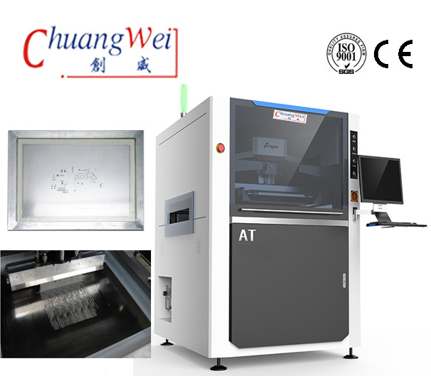 Auto SMT Stencil Printer Solder Paste Printing Machine for PCB,CW-AT