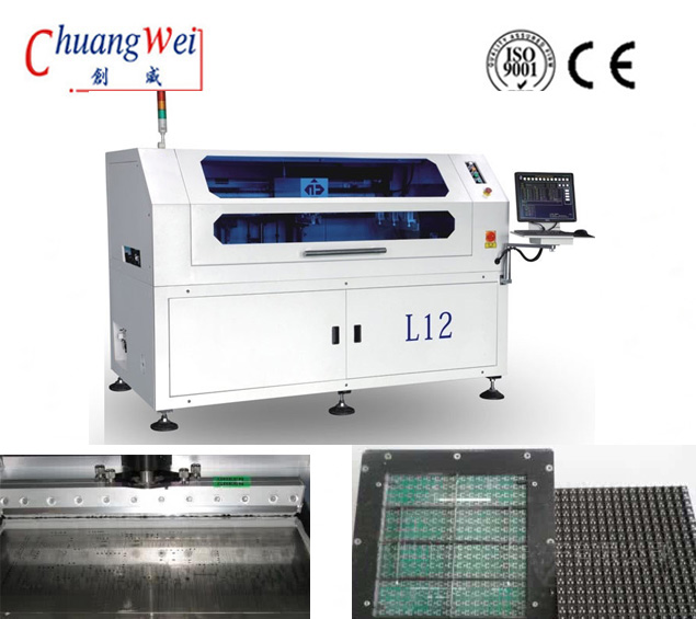 Printed Circuit Board Stencils Printers,Solder Paste Printer,CW-L12