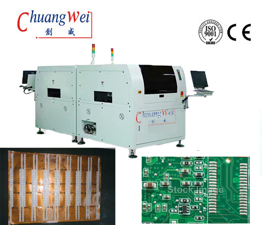 CCD Stencil Adjust Full-automatic Vision Solder Paste Printer,CW-BTB