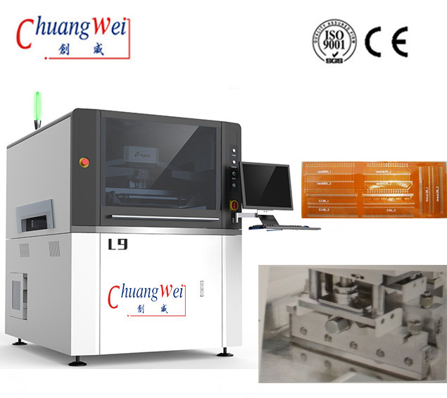 China Solder Paste Printing Machinery for LED PCB FPC SMT,CW-L9