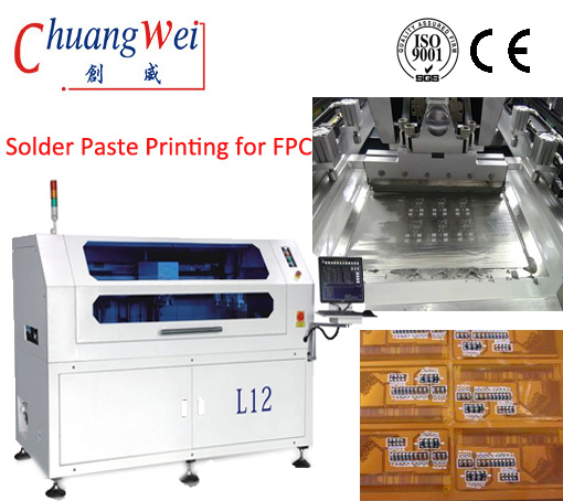 LED Printers-Fpc Pcb Screen Printer Stencil Solder Paste Machine,CW-L12