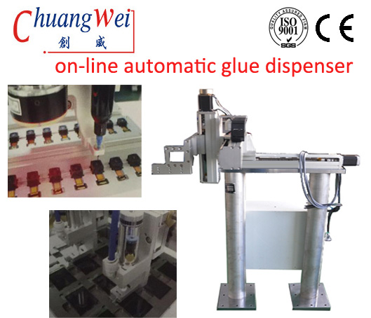 Cantilever Type three Axis on-line Automatic PCB Dispensing Machine,CW-F