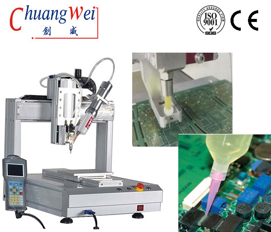 PCB ic Chips Dispensing Glue SMT Production Line Black Glue,CW-AB