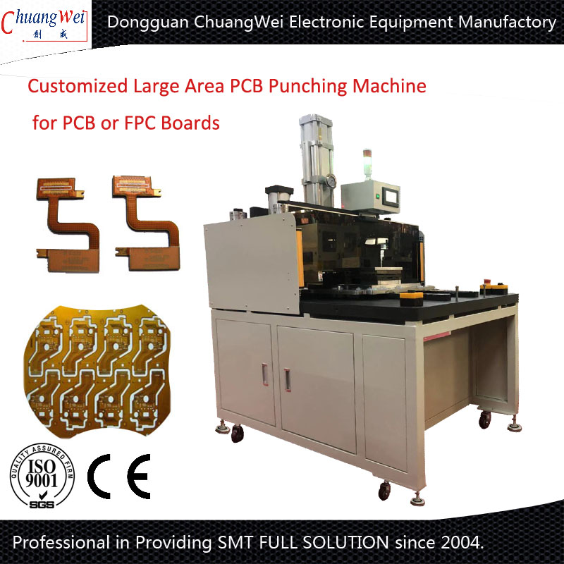 China Customized Automatic PCB Punch Machine for Customer’s Request